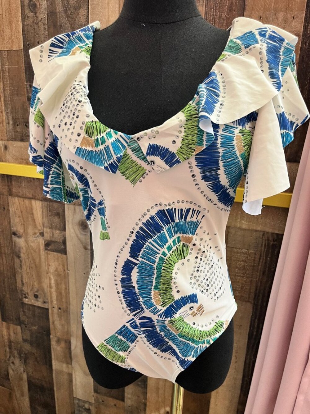 The Resort-Ready Ruffle One-Piece High-End Bohemian Luxury, Effortless Style
